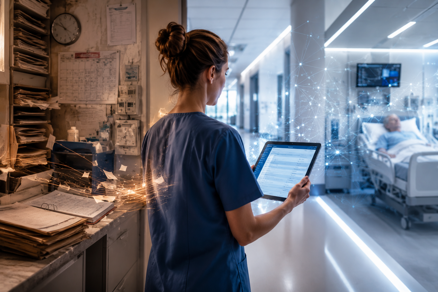Ein Tablet im Trabi macht noch keinen Tesla: Warum digitale Pflege mehr braucht als neue Technik
